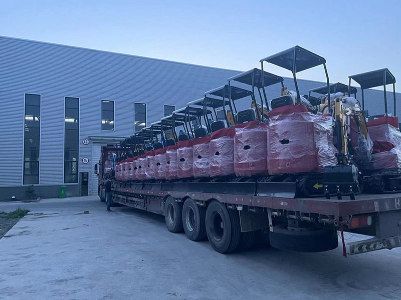 33 MG10b mini excavators sent to Australia