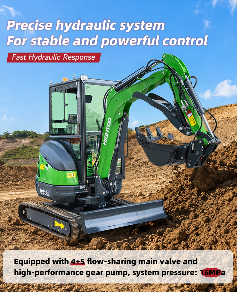  HT25J Mini Excavator