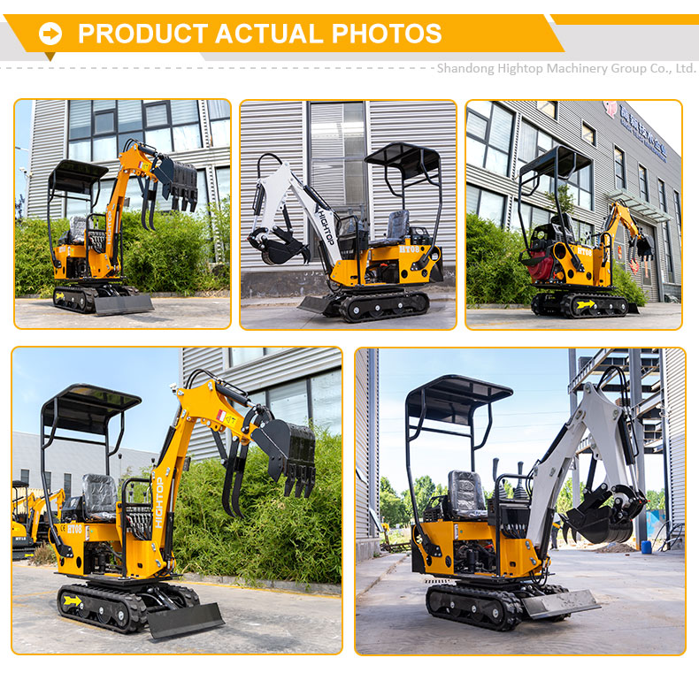 HT08 mini excavator