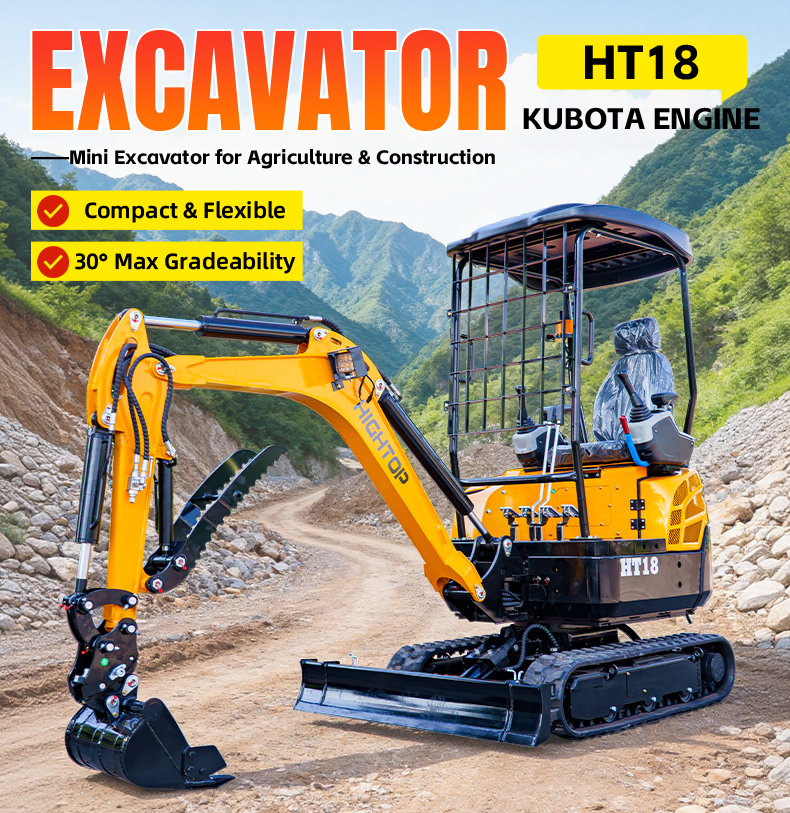  HT‑18 Mini Excavator