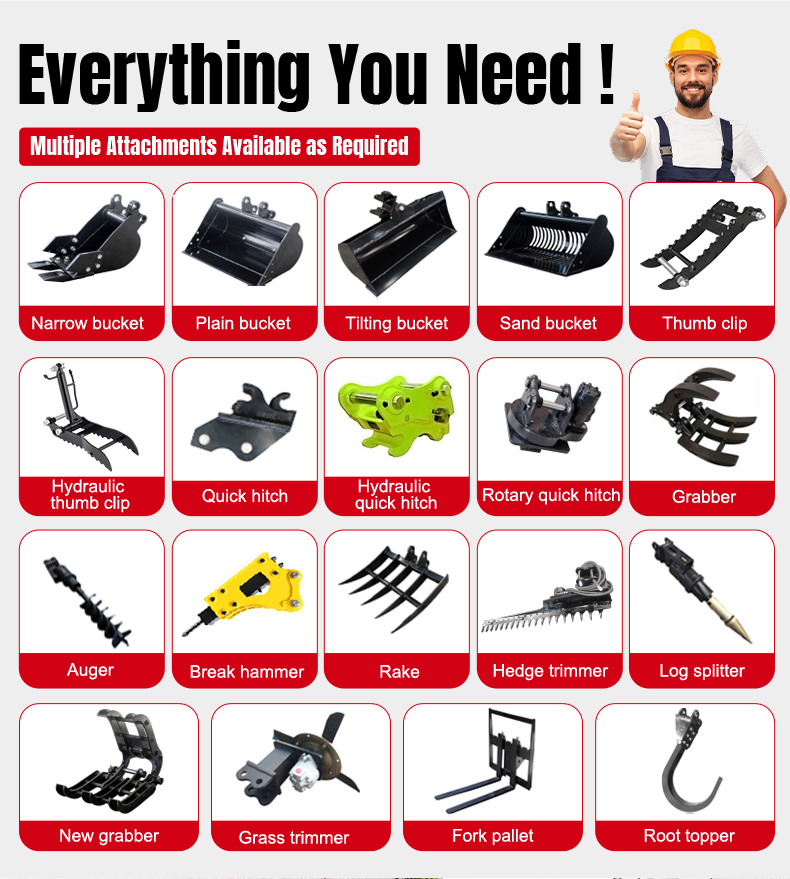  HT‑18 Mini Excavator