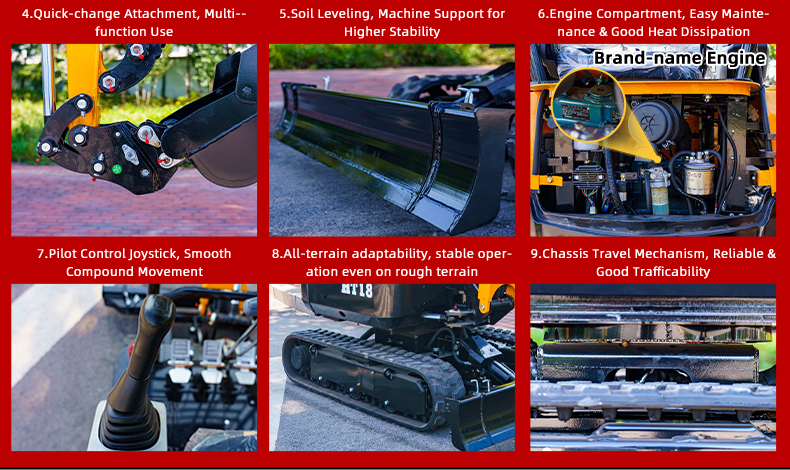  HT‑18 Mini Excavator