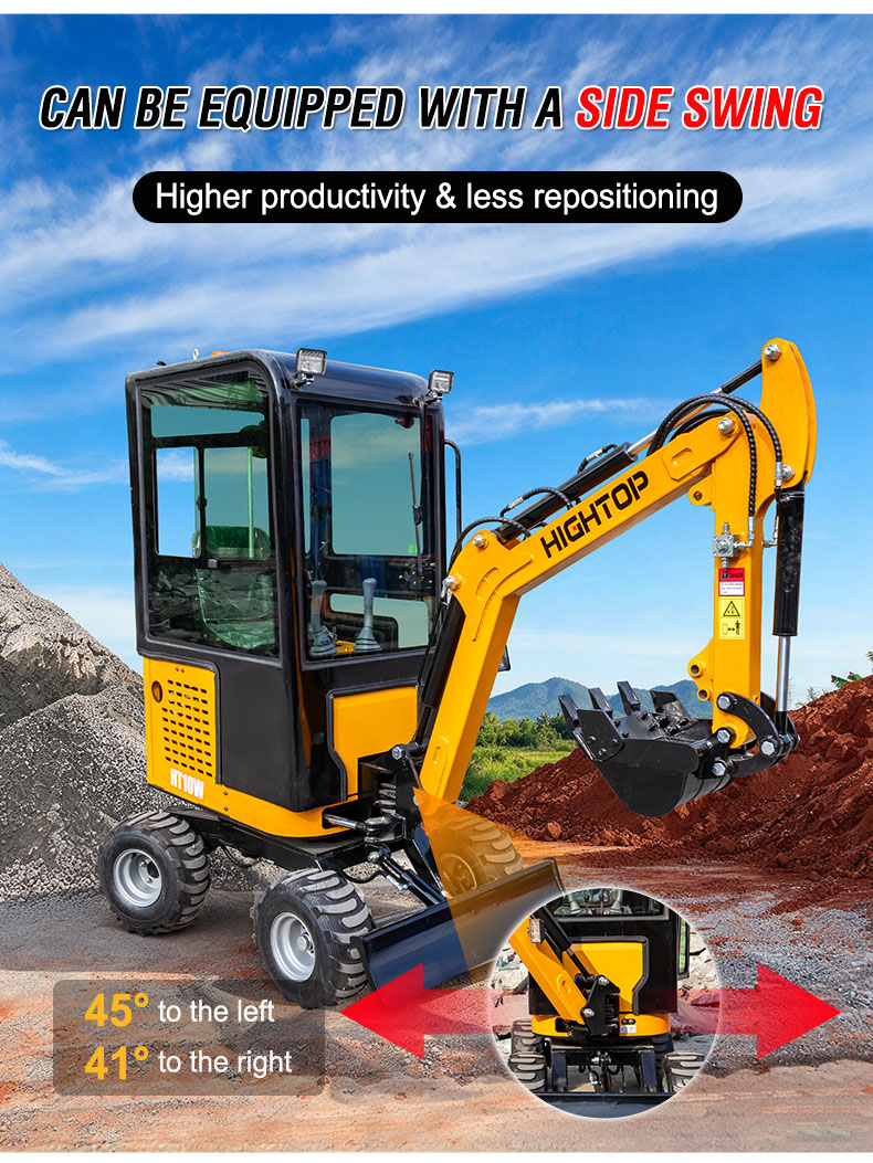   HT-10W  Mini Excavator 