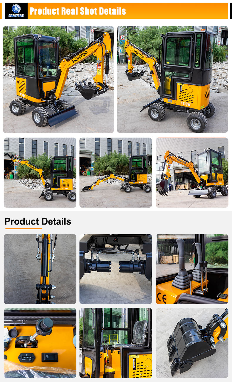   HT-10W  Mini Excavator 